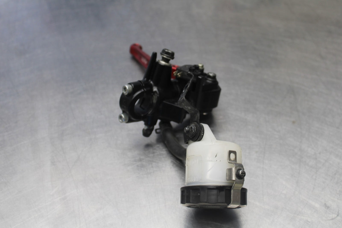 07-08 KAWASAKI NINJA ZX6R FRONT BRAKE MASTER CYLINDER w/ PAZZO LEVER BB937