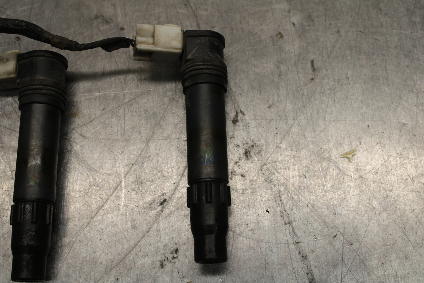 05-06 HONDA CBR600RR IGNITION COILS COIL SPARK PLUG CAPS BB739