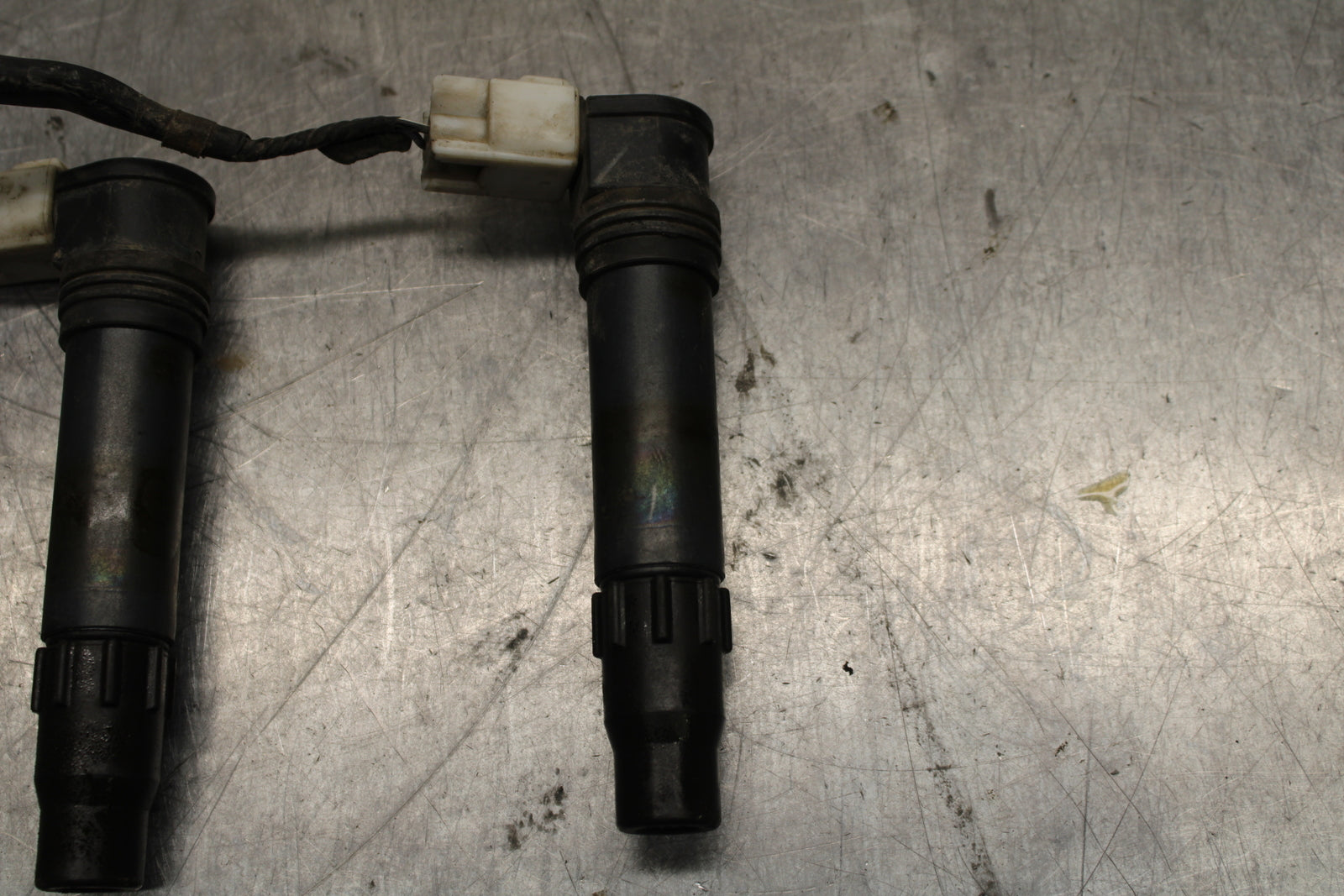 05-06 HONDA CBR600RR IGNITION COILS COIL SPARK PLUG CAPS BB739
