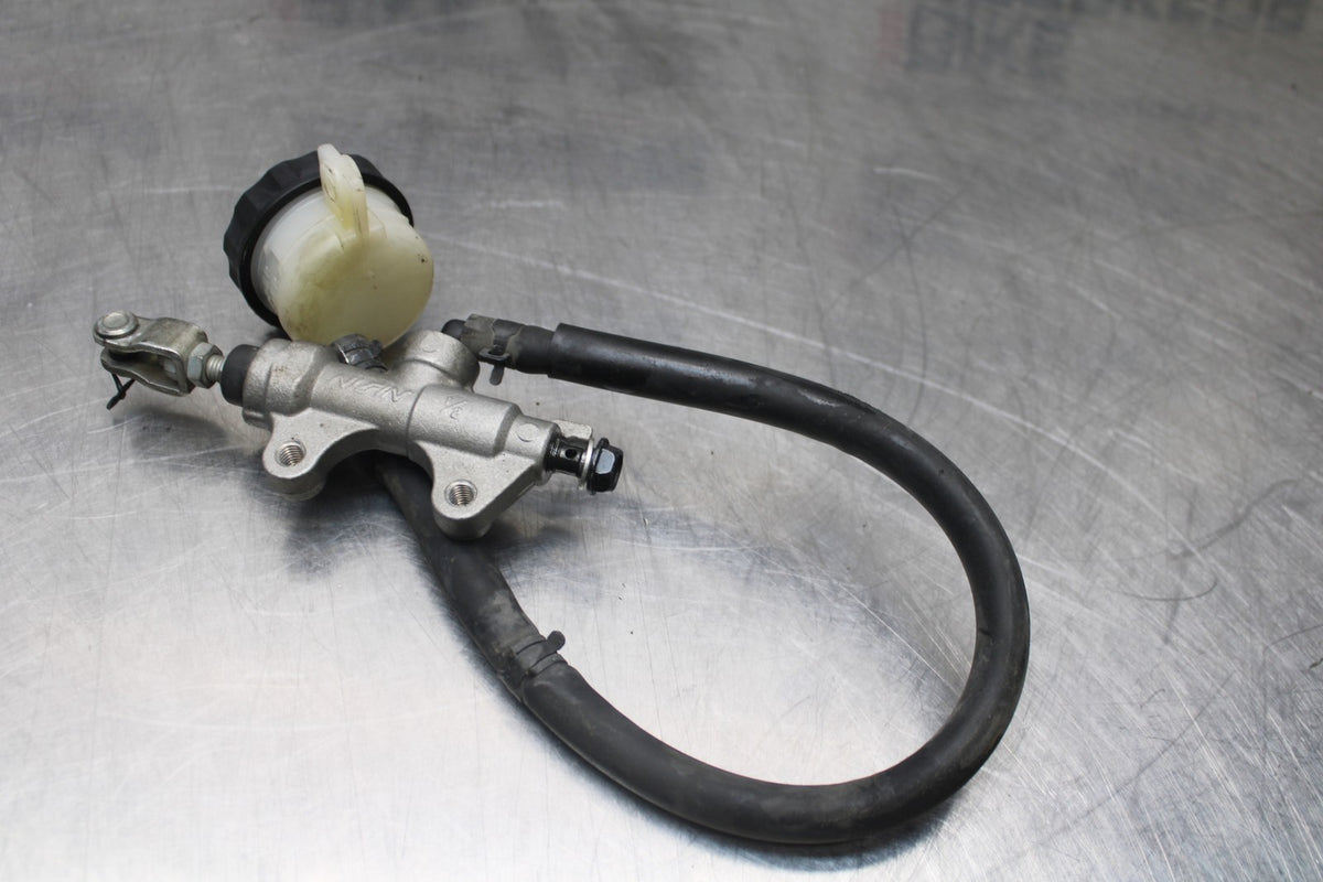 08 KAWASAKI NINJA 650 EX650 REAR BACK BRAKE MASTER CYLINDER W RESERVOIR BB797