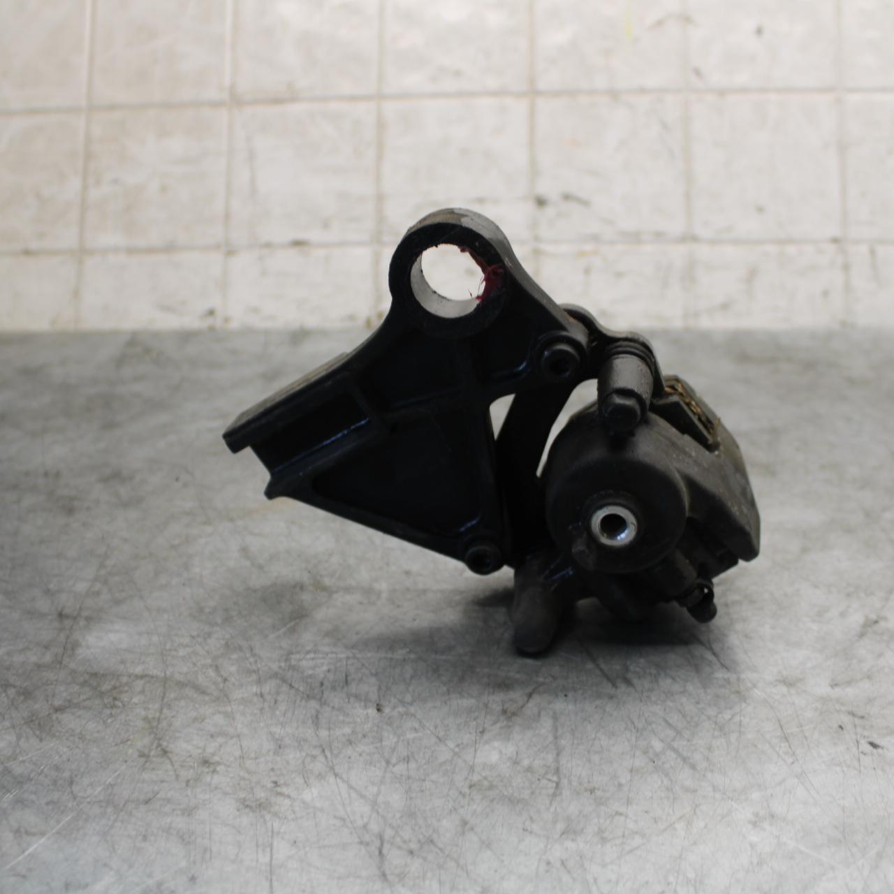 09-12 KAWASAKI NINJA ZX6R ZX600R REAR BACK BRAKE CALIPER W MOUNT BRACKET BB544
