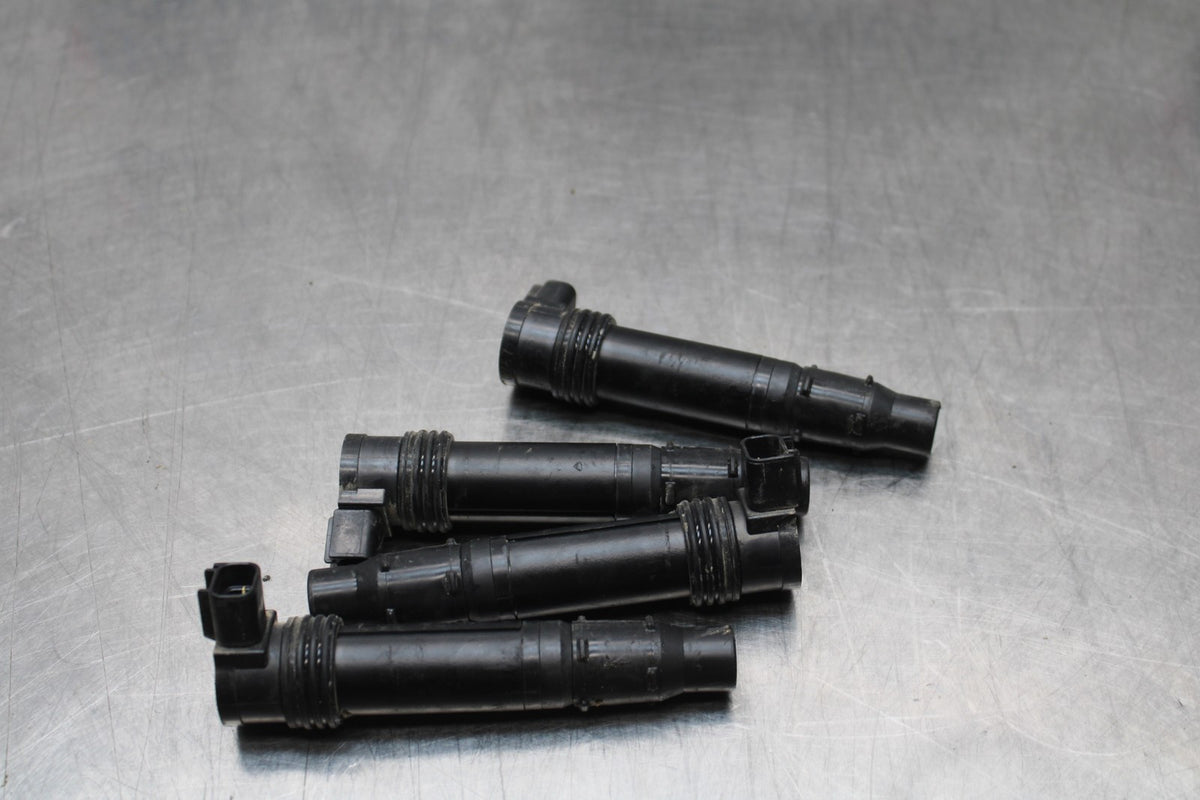19-23 KAWASAKI NINJA ZX6R IGNITION COILS COIL SPARK PLUG CAPS BB188