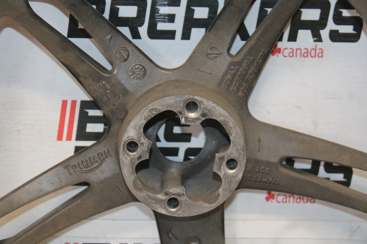 05-08 TRIUMPH SPEED TRIPLE 1050 REARWHEEL BACK RIM BB933