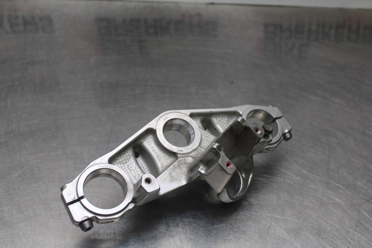 07 KAWASAKI NINJA 650 EX650 FORKS UPPER TRIPLE TREE CLAMP BB844