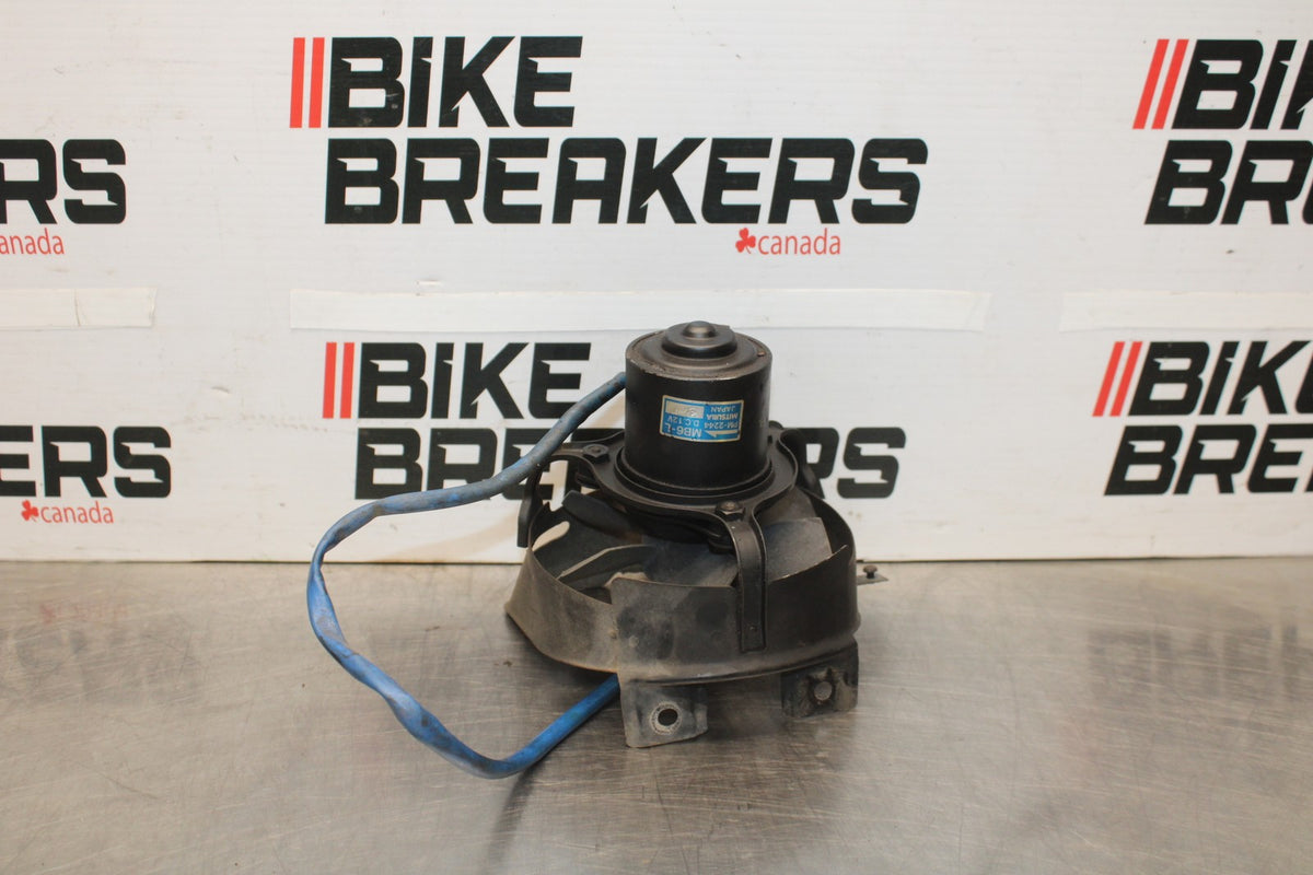 84 HONDA INTERCEPTOR 1000 VF1000F RIGHT ENGINE RADIATOR COOLING FAN MOTOR BB878