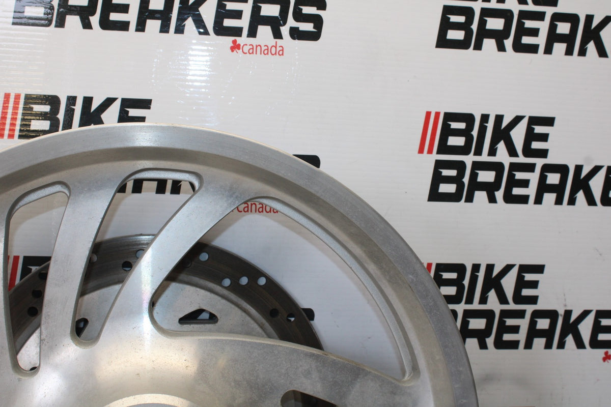03-08 HONDA VTX1300C FRONT WHEEL FRONT RIM & ROTOR BB868