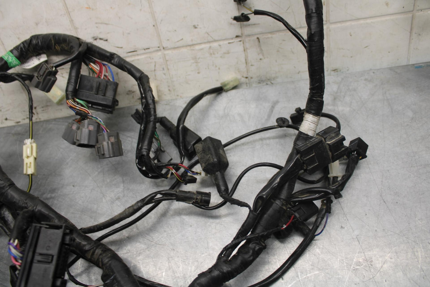 2014 Kawasaki Ninja EX300B ABS MAIN ENGINE WIRING HARNESS MOTOR WIRE LOOM BB518