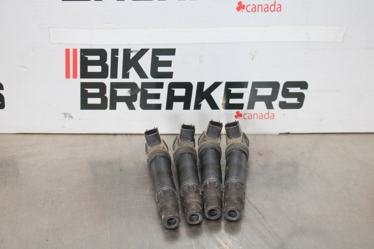 05-06 HONDA CBR600RR IGNITION COILS COIL SPARK PLUG CAPS BB893