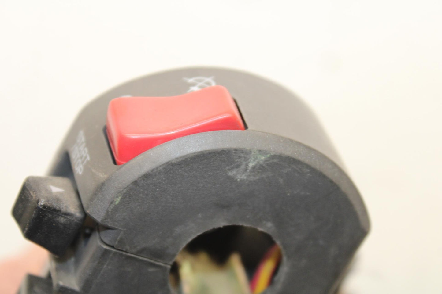 03 KAWASAKI NINJA ZX6RR ZX600K RIGHT CLIP ON HANDLE KILL OFF START SWITCH BB105