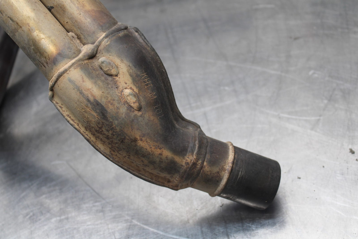 08 KAWASAKI NINJA 650 EX650 EXHAUST HEADER PIPES MANIFOLD BB797