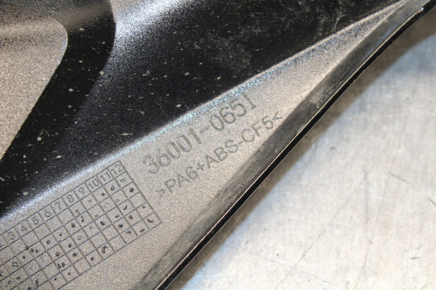 18-24 KAWASAKI NINJA 650 RIGHT LEFT GAS FUEL TANK PANELS COVERS TRIM SET  BB725