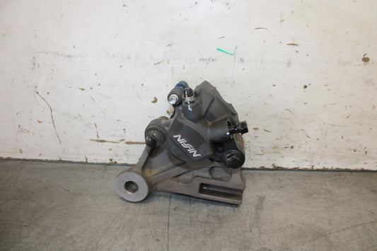 13-15 HONDA CBR500R REAR BACK BRAKE CALIPER W MOUNT BRACKET 43150-MGZ-J01 BB704