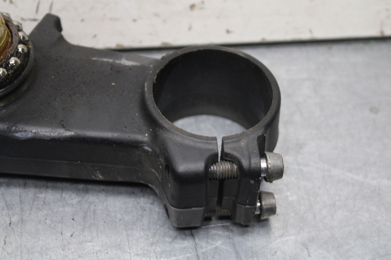 09-12 KAWASAKI NINJA ZX6R ZX600R FRONT FORKS CLAMP LOWER TRIPLE TREE STEM BB656