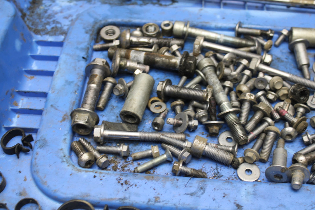 15 TRIUMPH TIGER 800 MOUNTING BOLTS HARDWARE SCREWS BB873
