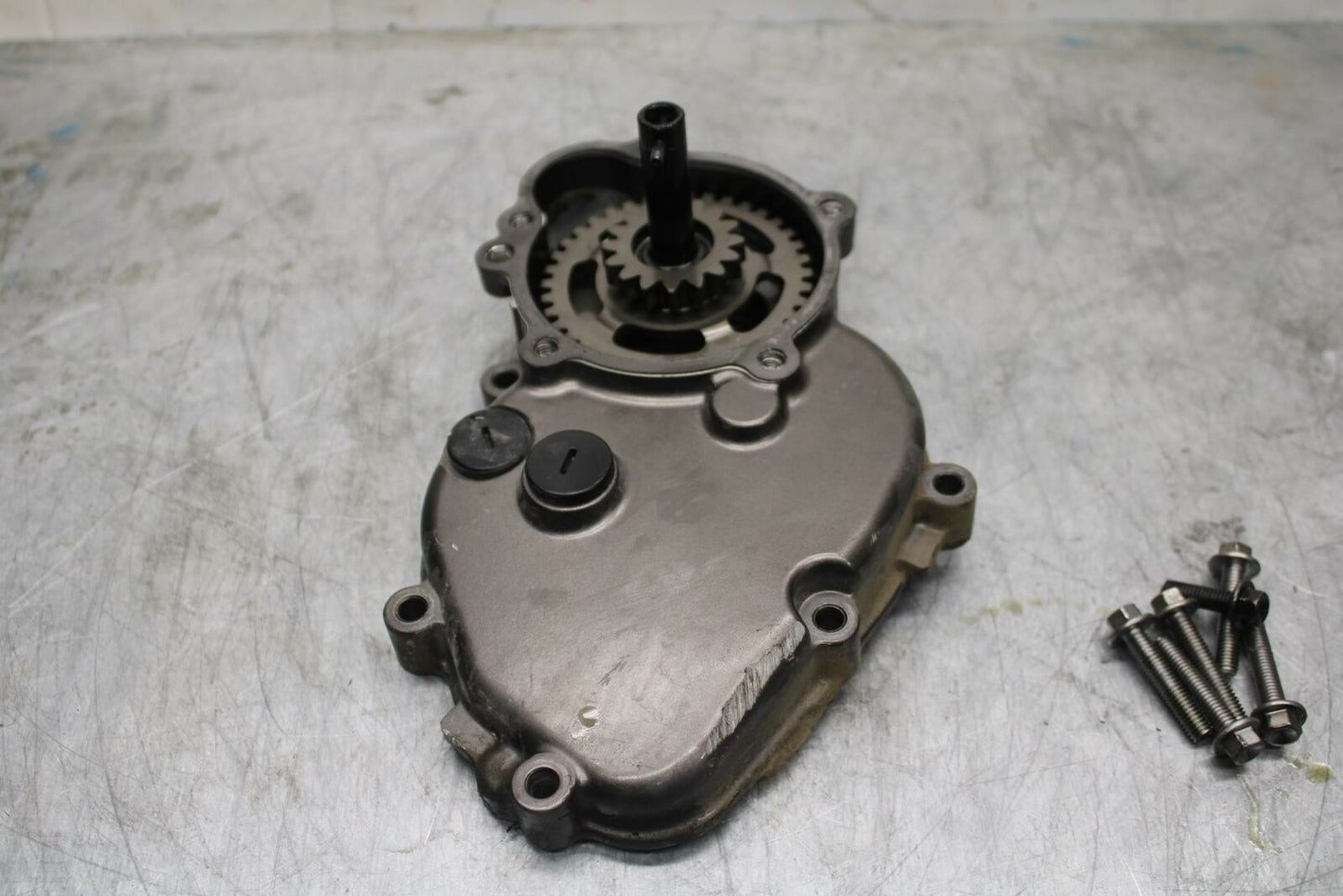 19-20 KAWASAKI NINJA ZX6R STARTER SIDE ENGINE MOTOR COVER BB419