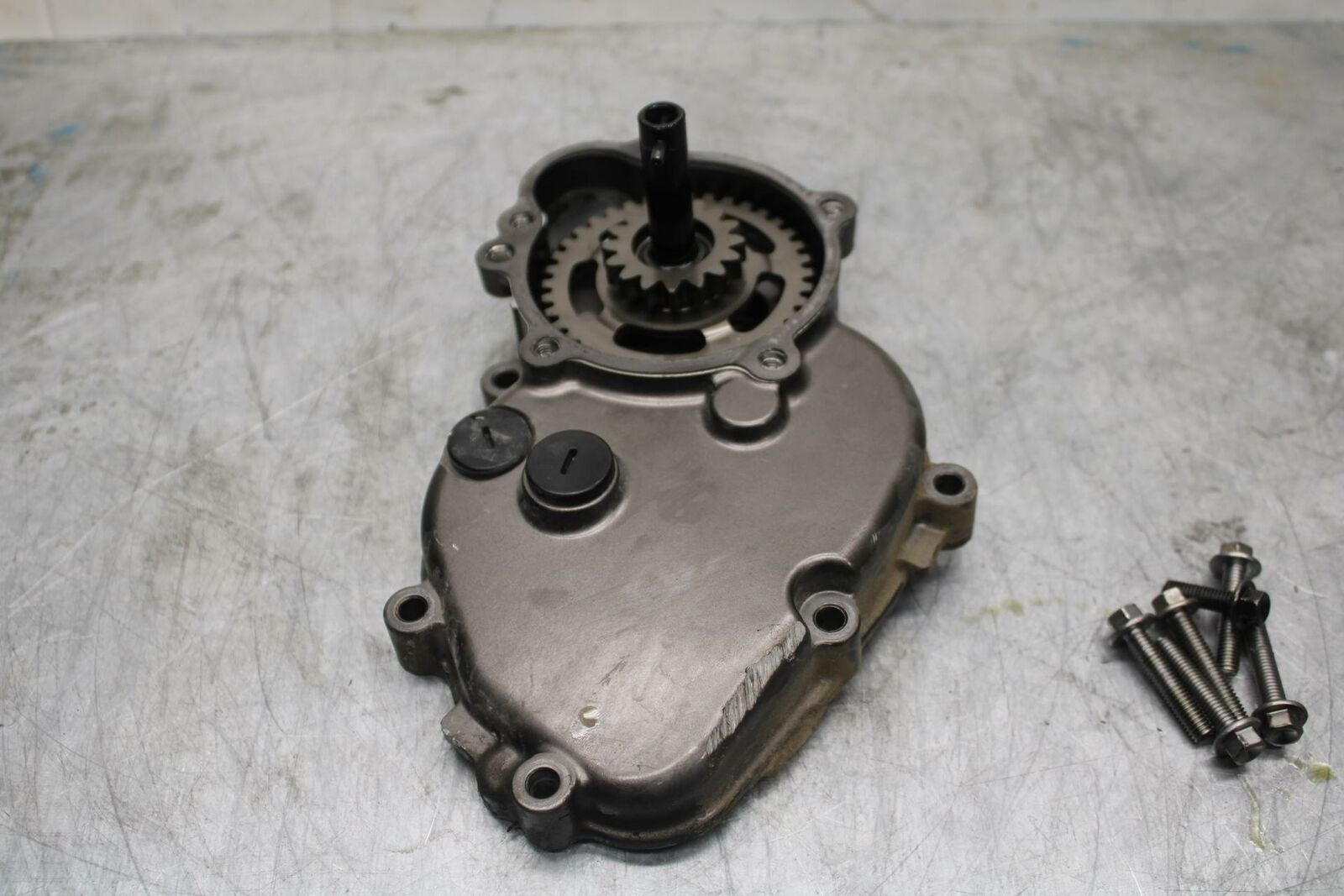 19-20 KAWASAKI NINJA ZX6R STARTER SIDE ENGINE MOTOR COVER BB419