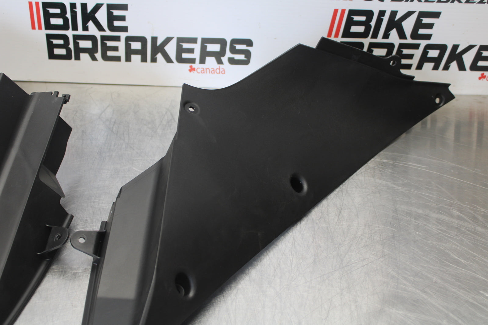 23-24 KAWASAKI NINJA ZX14R NEW!! RIGHT LEFT INNER FAIRINGS PANELS TRIMS BB169