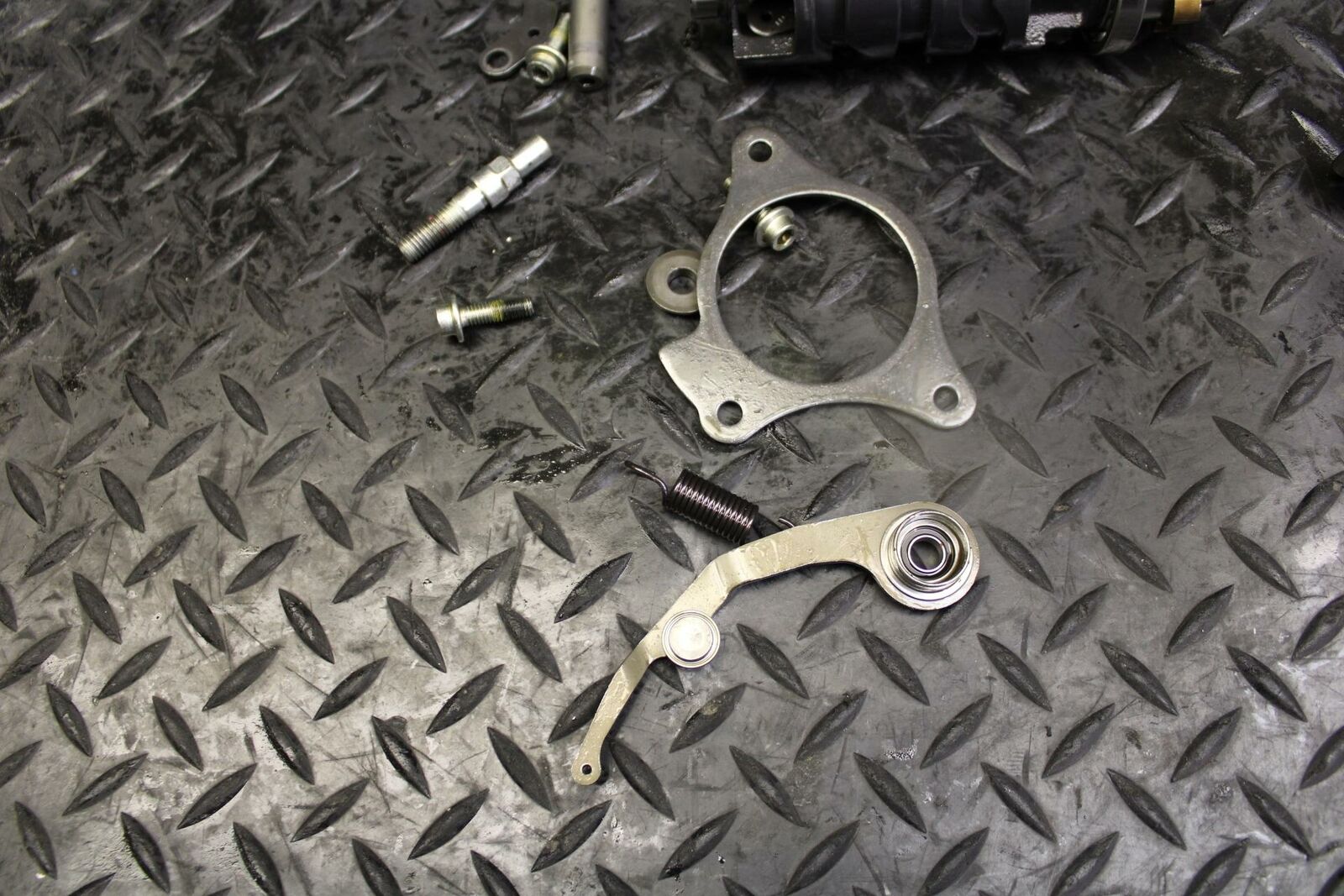 07 YAMAHA YZF R1 ENGINE TRANSMISSION GEAR SHIFT SHIFTER FORKS CAM DRUM  BB191 #B