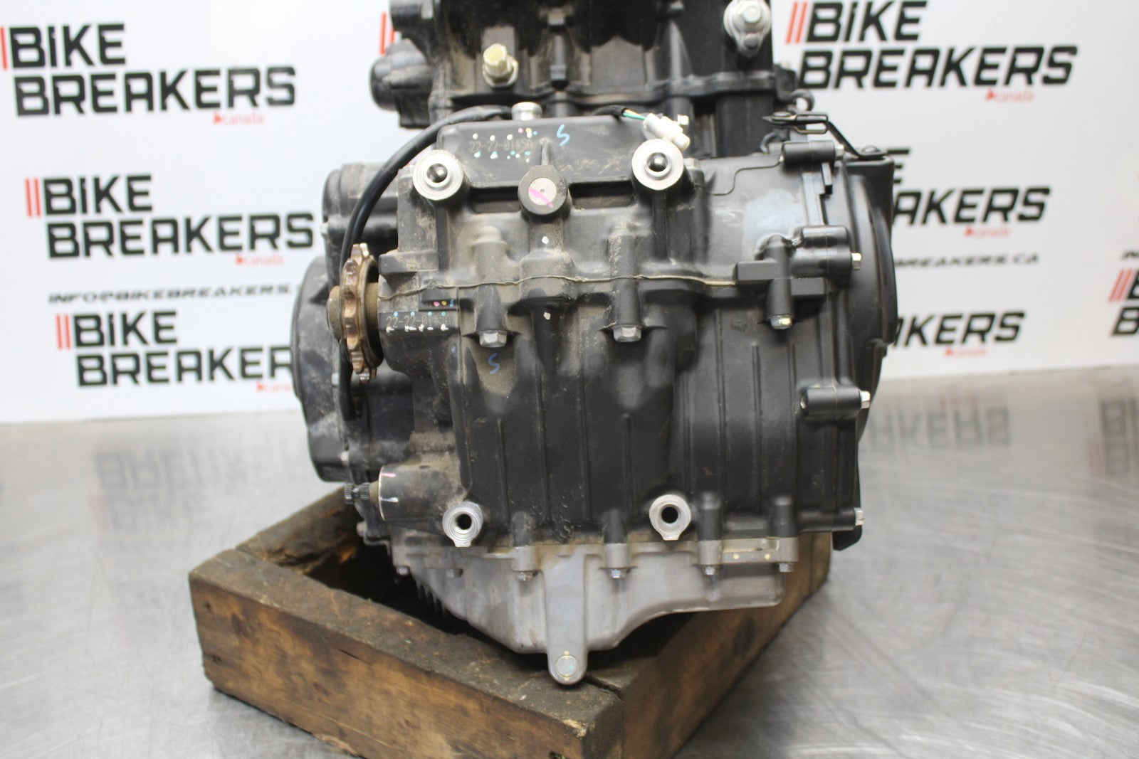 18-23 KAWASAKI NINJA 400 EX400 ABS ENGINE MOTOR BB177