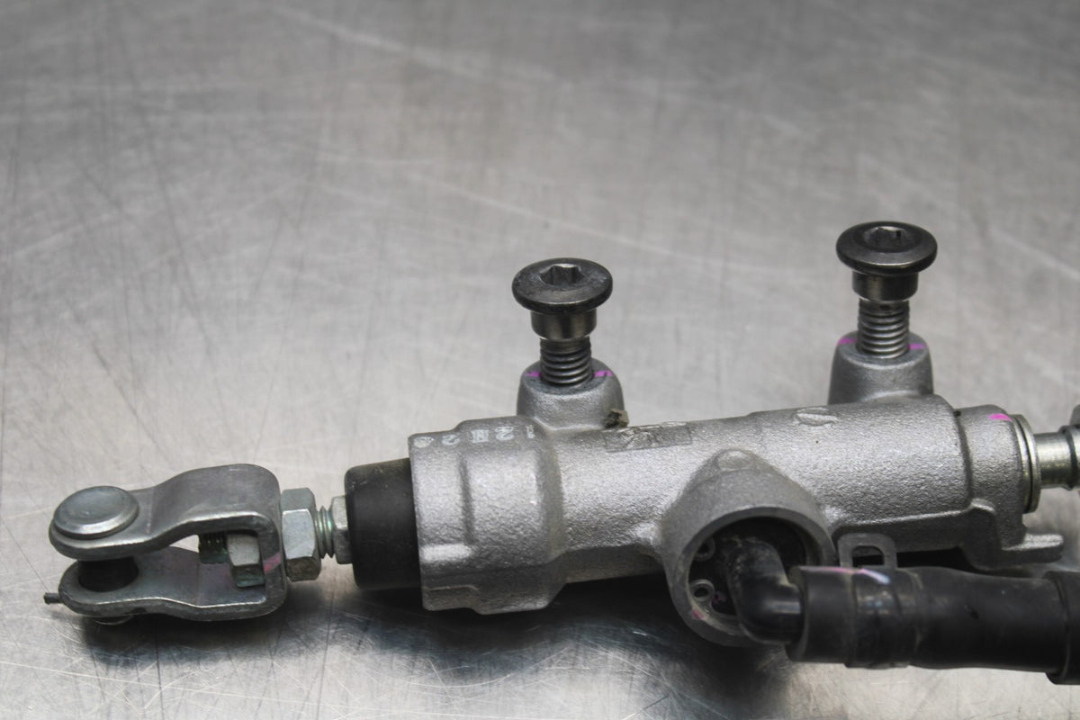 13 KAWASAKI NINJA 650 EX650F ABS REAR BRAKE MASTER CYLINDER W RESERVOIR  BB828