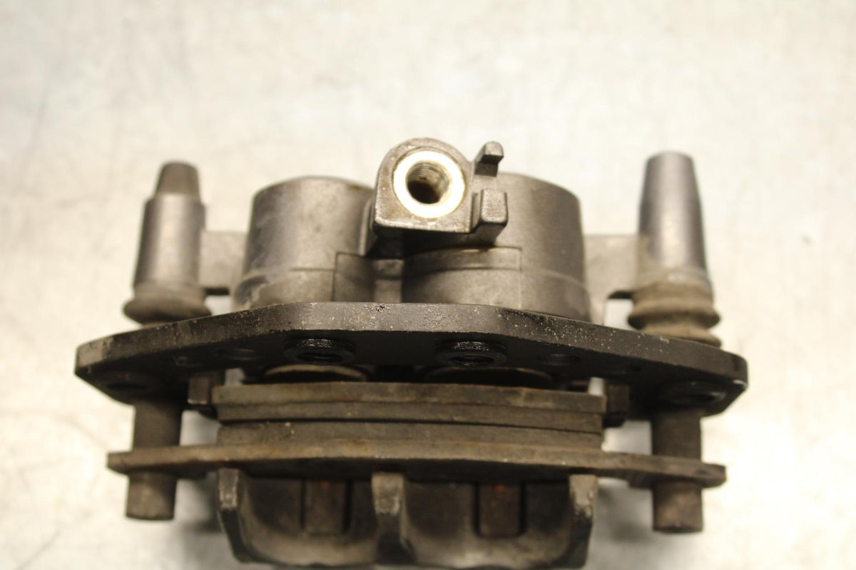 00-01 KAWASAKI ZZR600 REAR BACK BRAKE CALIPER W MOUNT BRACKET BB568