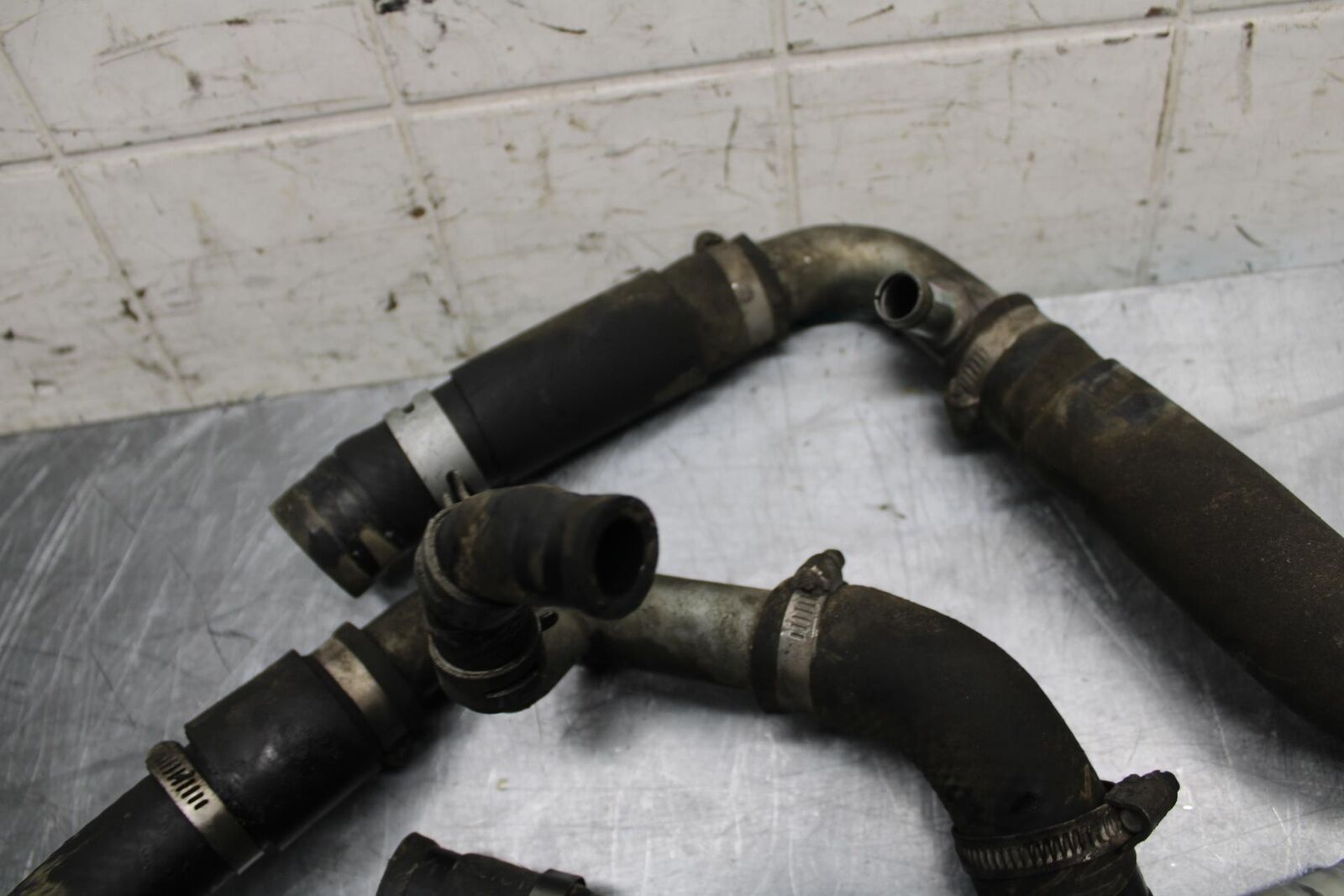 07 YAMAHA YZF R6 RADIATOR HOSES ENGINE COOLANT WATER PIPES HOSE BB495