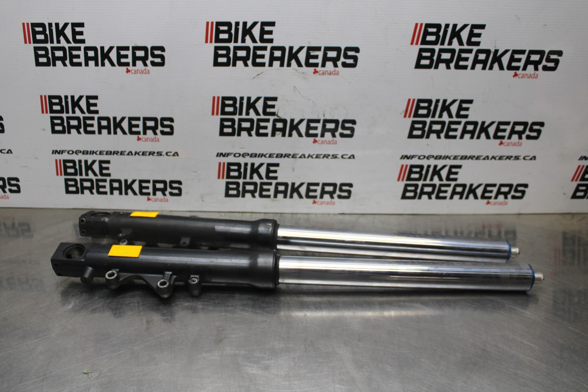 98 KAWASAKI NINJA ZX6 FRONT FORKS SHOCK SUSPENSION SET PAIR BB870