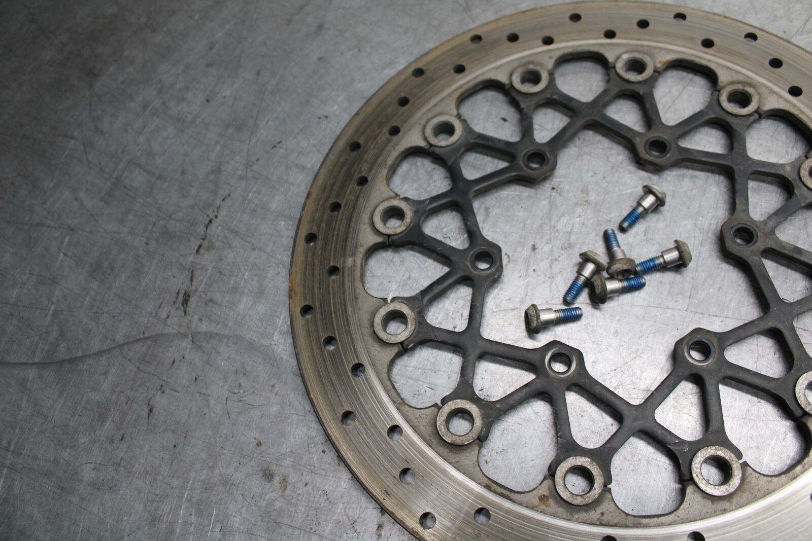 08-09 SUZUKI GSXR600 FRONT LEFT RIGHT BRAKE ROTORS DISCS BB728