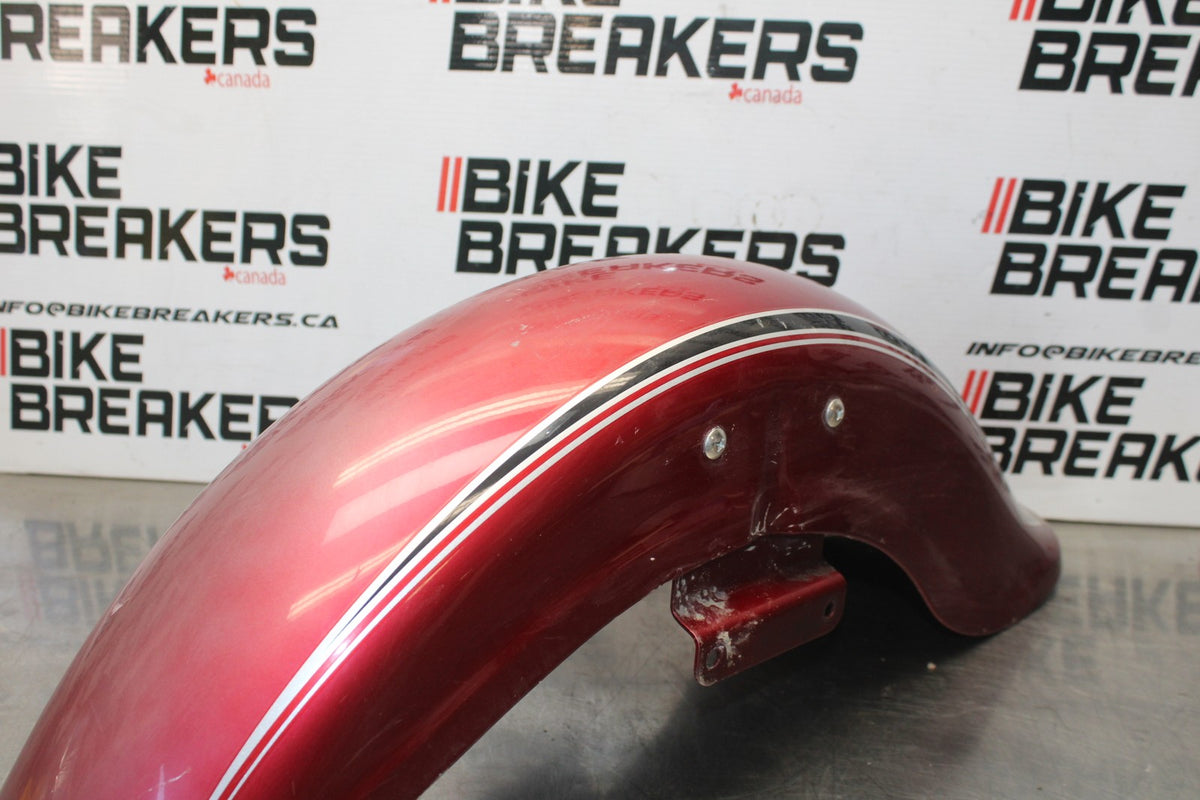 02 KAWASAKI VULCAN 800 VN800B CLASSIC FRONT WHEEL FENDER BB862