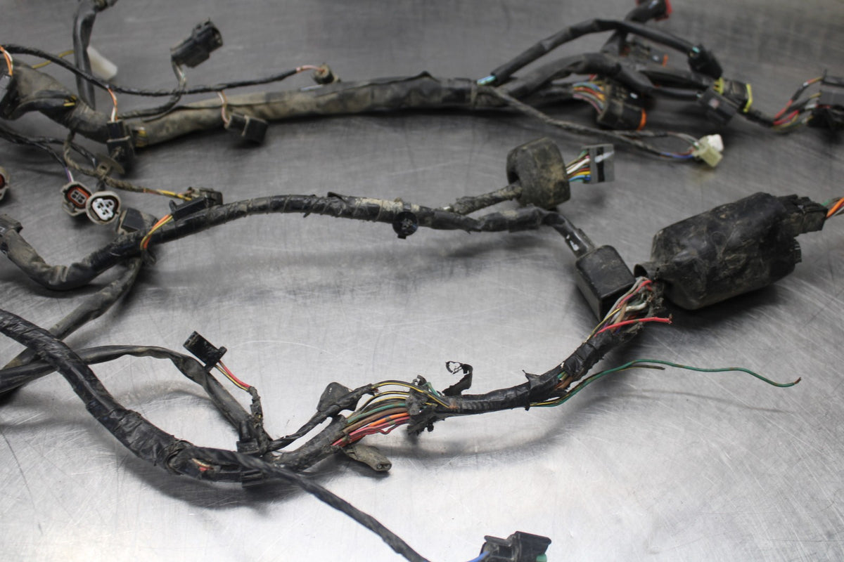 08 KAWASAKI ZX6R MAIN ENGINE WIRING HARNESS MOTOR WIRE LOOM BB896
