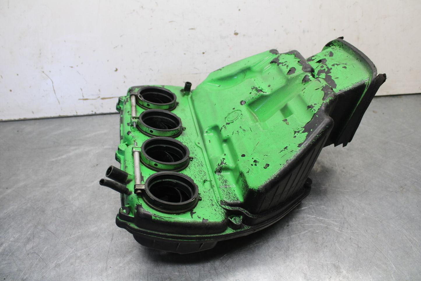 09-12 KAWASAKI NINJA ZX6R ZX600R AIRBOX AIR INTAKE FILTER BOX 11010-0198 BB656