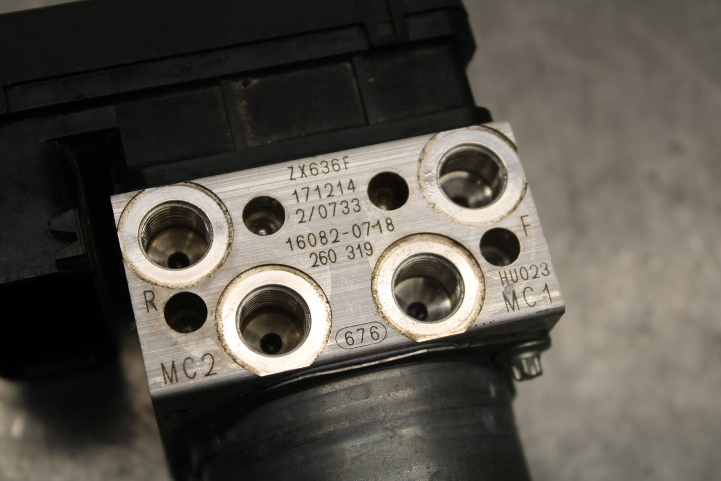 13-18 KAWASAKI NINJA ZX6R ABS PUMP UNIT MODULE BB666