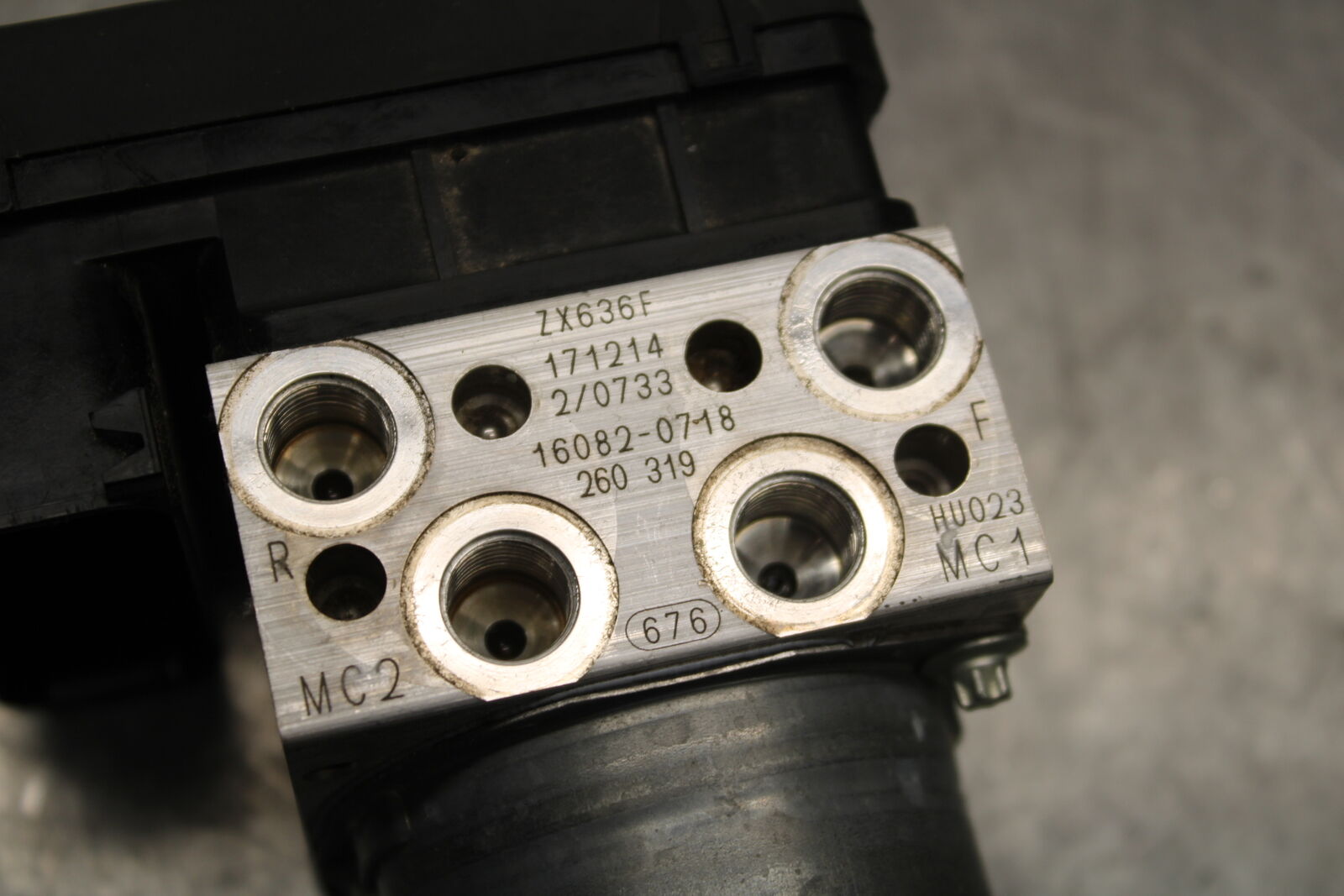 13-18 KAWASAKI NINJA ZX6R ABS PUMP UNIT MODULE BB666