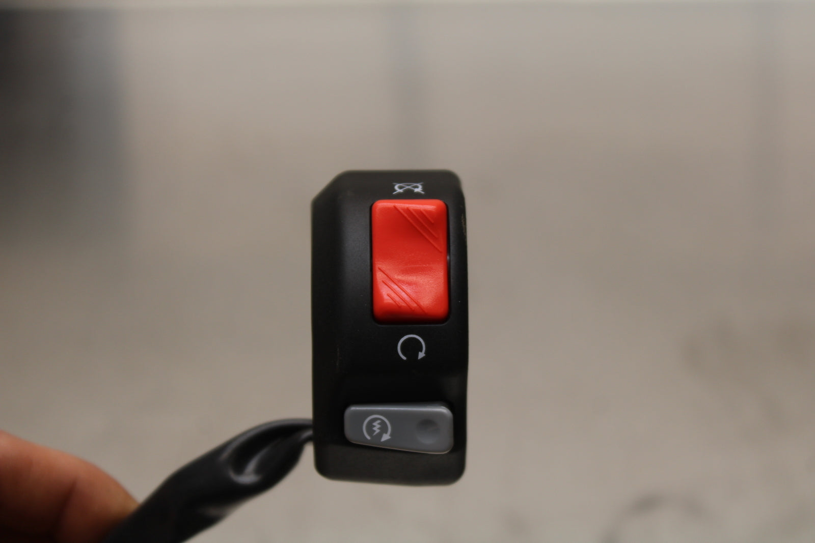 23-24 KAWASAKI NINJA ZX14R NEW!! RIGHT CLIP ON KILL OFF START SWITCH BB141