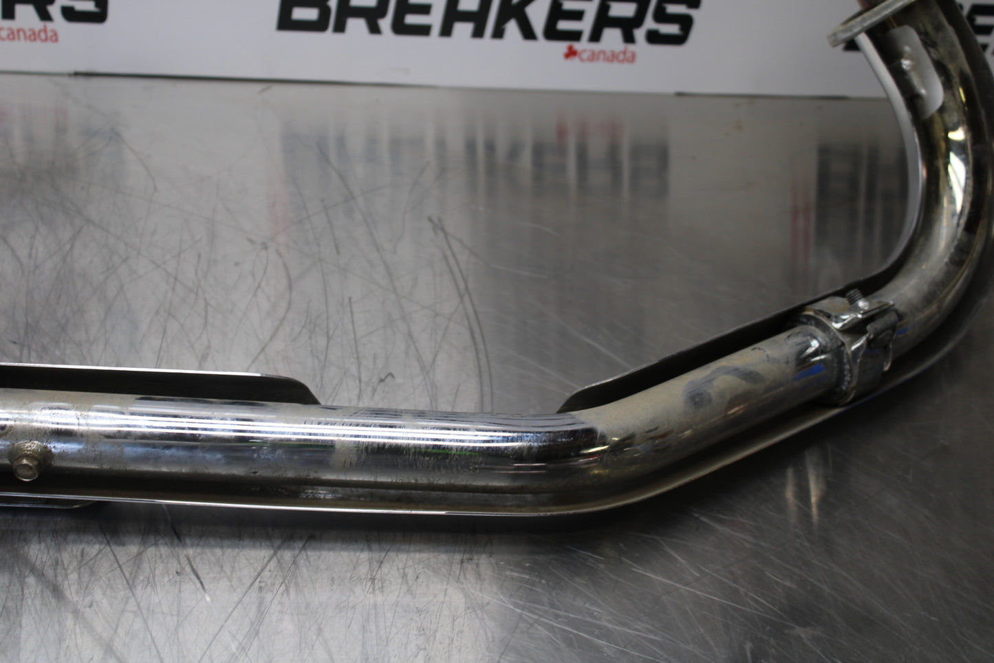 09 YAMAHA ROYAL STAR XVZ1300TF VENTURE LEFT HEADER MUFFLER EXHAUST BB151