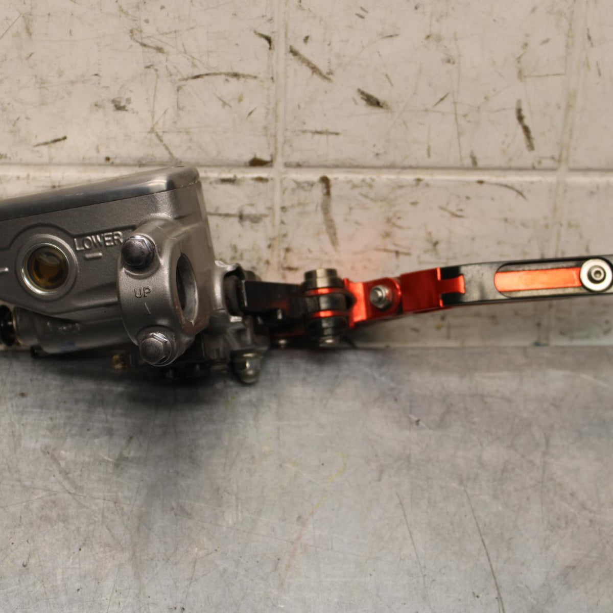 2008 Honda Interceptor 800 VFR800A ABS FRONT MASTER CYLINDER w/ LEVER BB566