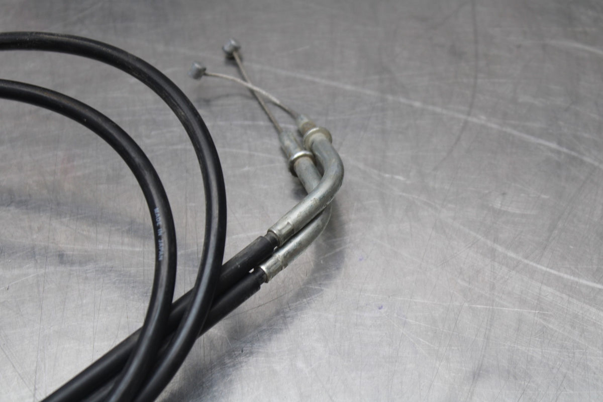 06 KAWASAKI VULCAN 900 THROTTLE CABLES LINES BB799