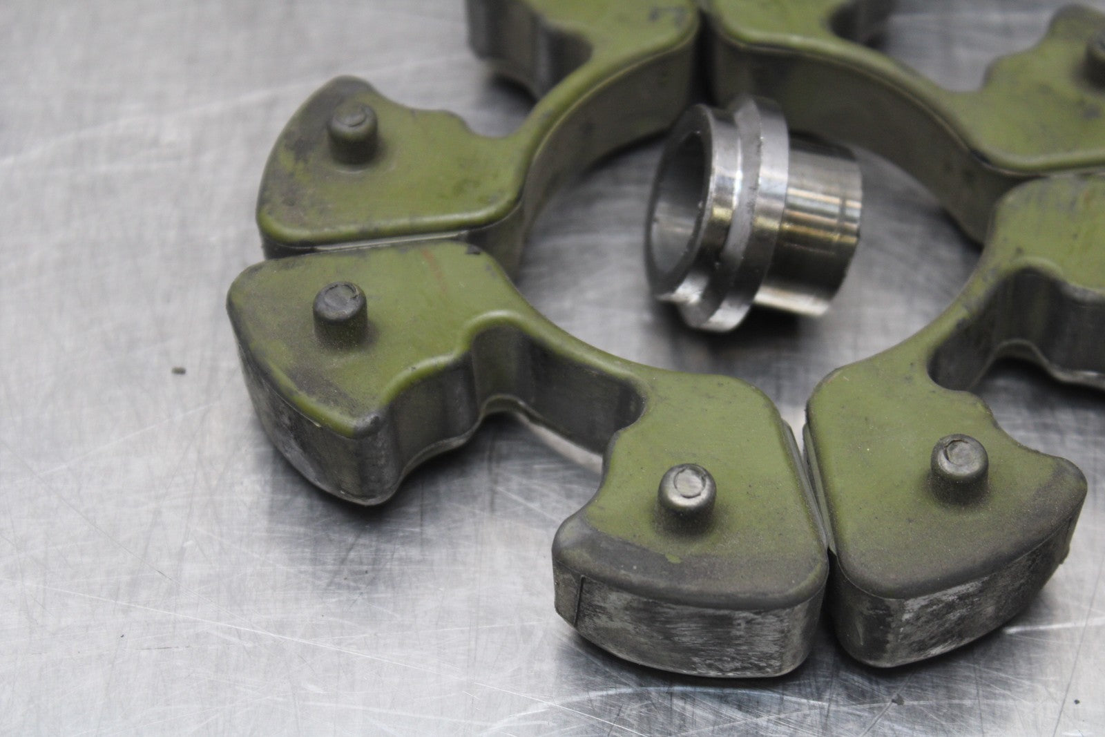 08 KAWASAKI NINJA ZX10R REAR HUB & SHOCK DAMPERS CUSH ABSORBERS BB201