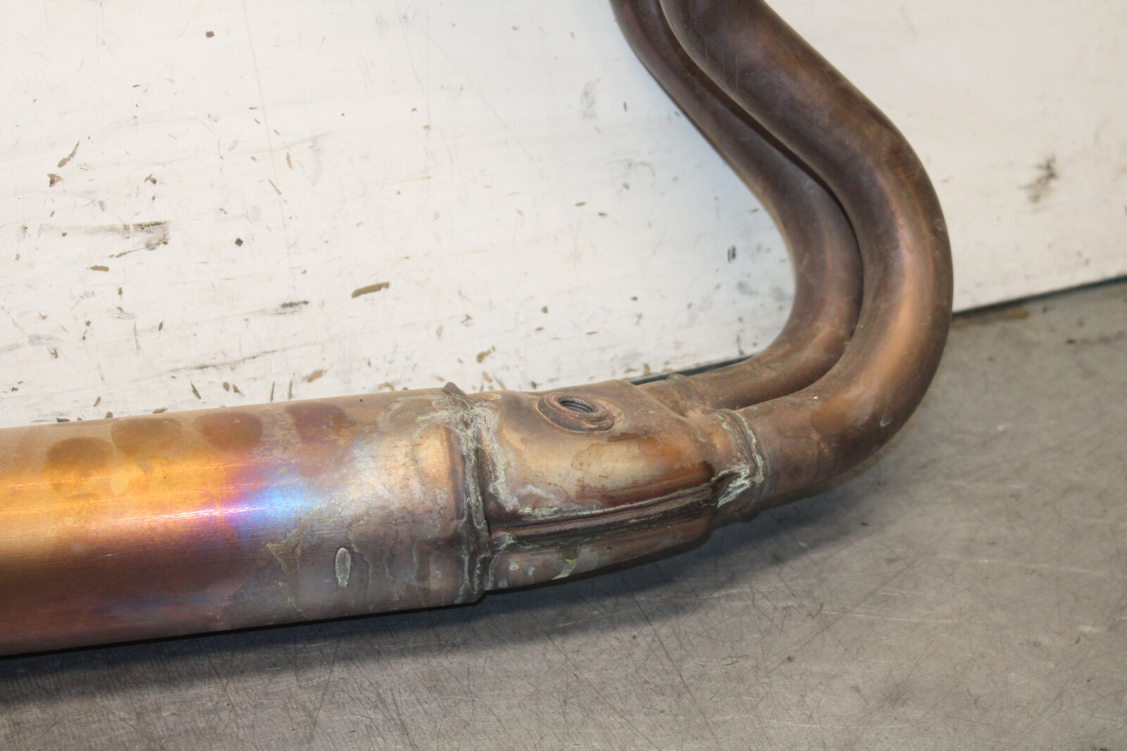 18-23 KAWASAKI NINJA 400 EX400 ABS EXHAUST HEADER PIPES MANIFOLD BB747