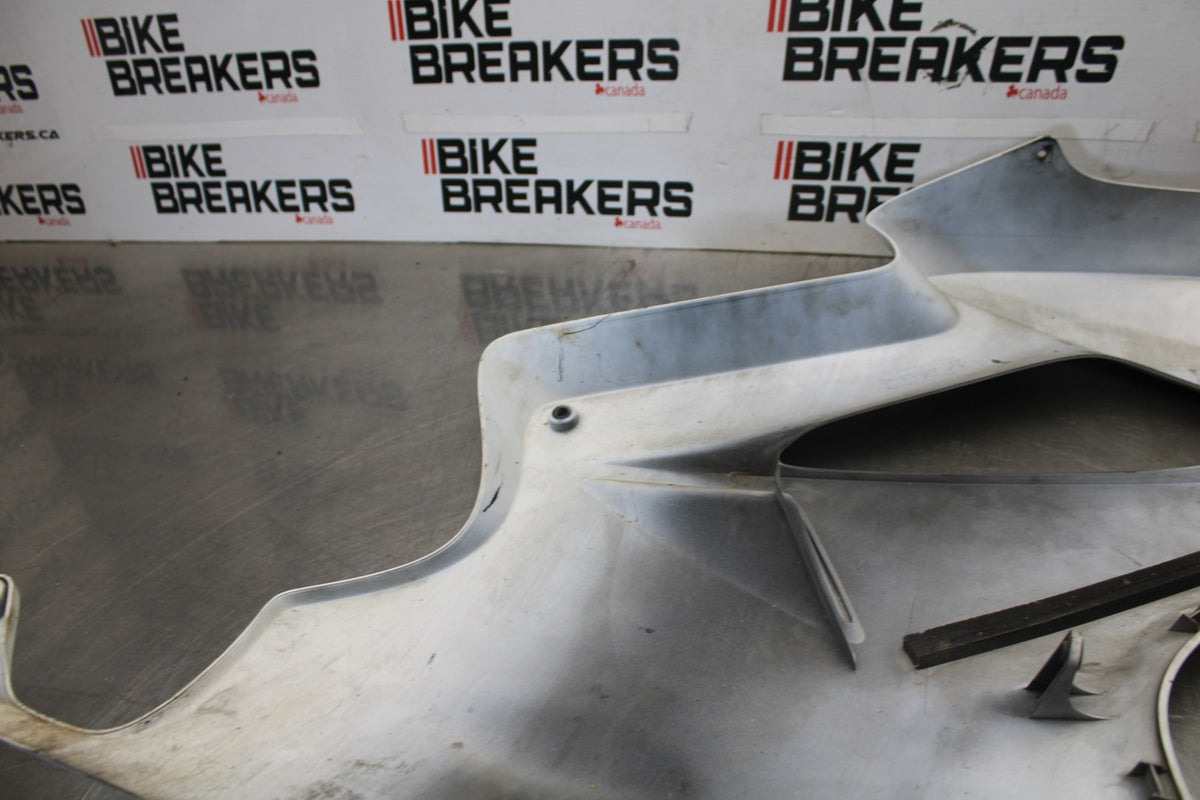 06-07 HONDA INTERCEPTOR 800 VFR800 LEFT LOWER MID UPPER SIDE FAIRING COWL BB917