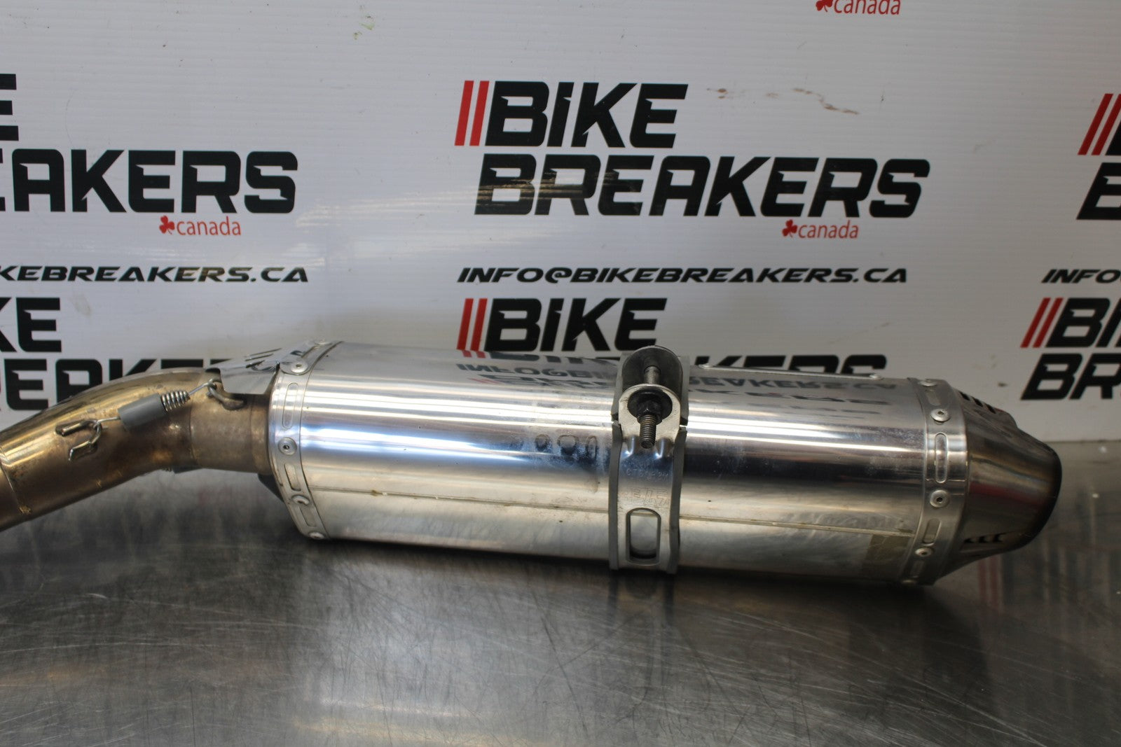 08-10 SUZUKI GSXR 600 YOSHIMURA EXHAUST PIPE MUFFLER SLIP ON CAN SILENCER BB202