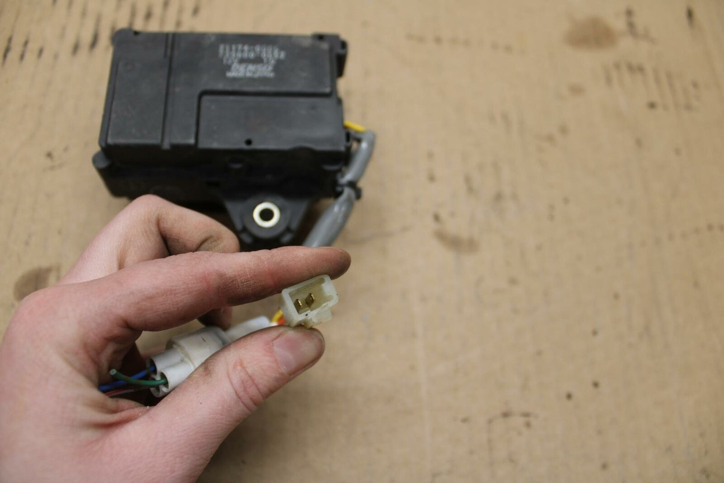 09-12 KAWASAKI NINJA ZX6R EXHAUST VALVE SERVO MOTOR BB383b