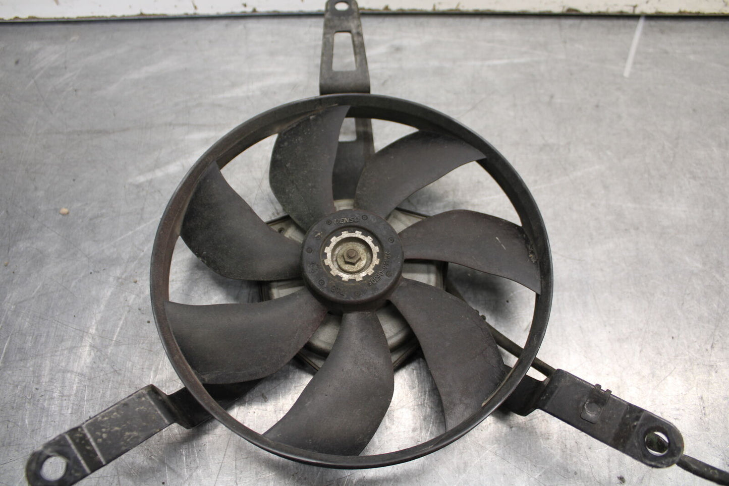 09-12 KAWASAKI NINJA ZX6R ENGINE RADIATOR COOLING FAN 59502-0046 BB656