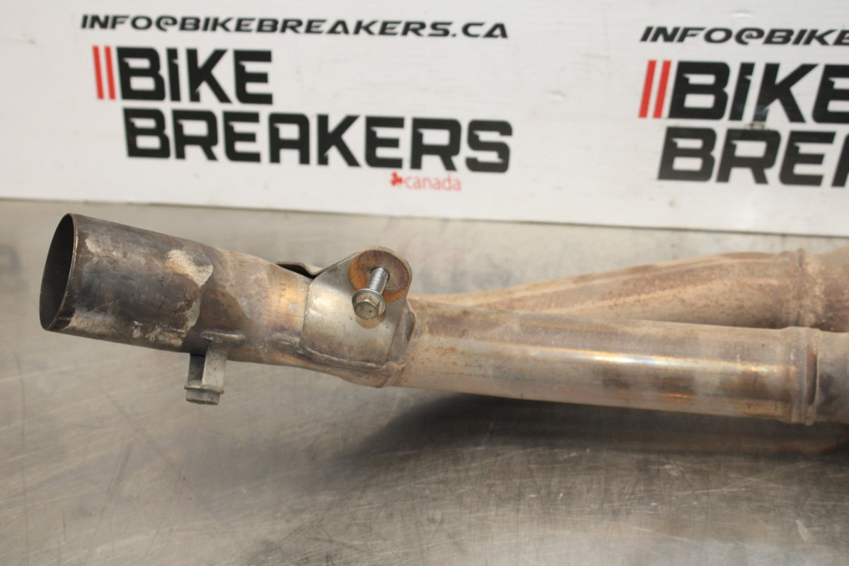 08-09 YAMAHA YZF R6S EXHAUST HEADER PIPES MANIFOLD BB796