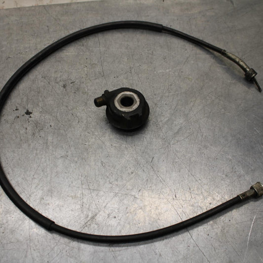 89-90 YAMAHA FZR600 SPEED DRIVE GEAR HUB with CABLE BB76