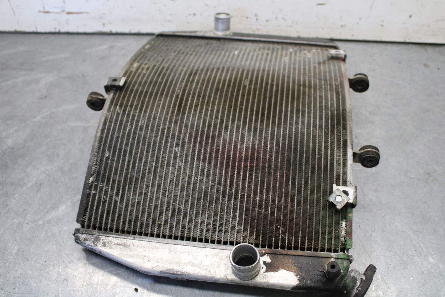 09-12 KAWASAKI NINJA ZX6R ZX600R ENGINE RADIATOR MOTOR COOLING RADIATER BB656