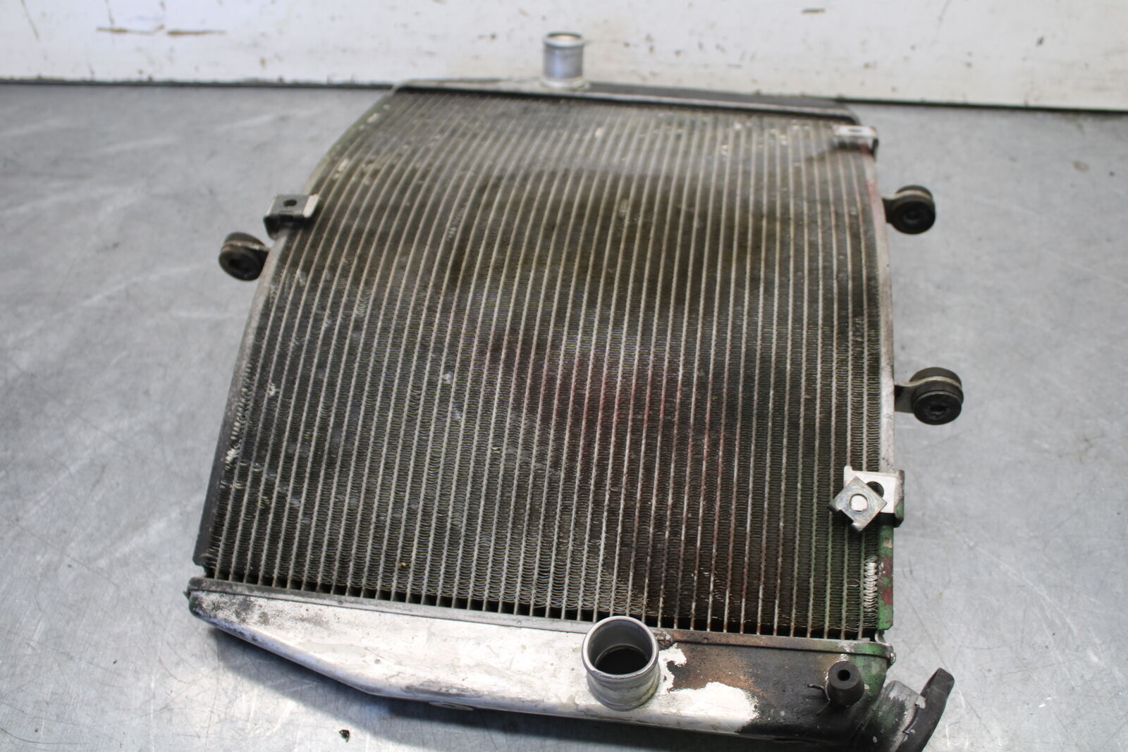 09-12 KAWASAKI NINJA ZX6R ZX600R ENGINE RADIATOR MOTOR COOLING RADIATER BB656