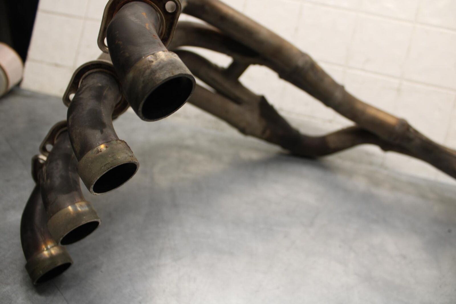2001 Suzuki GSXR600 EXHAUST HEADER PIPES MANIFOLD 14100-39F01 BB59