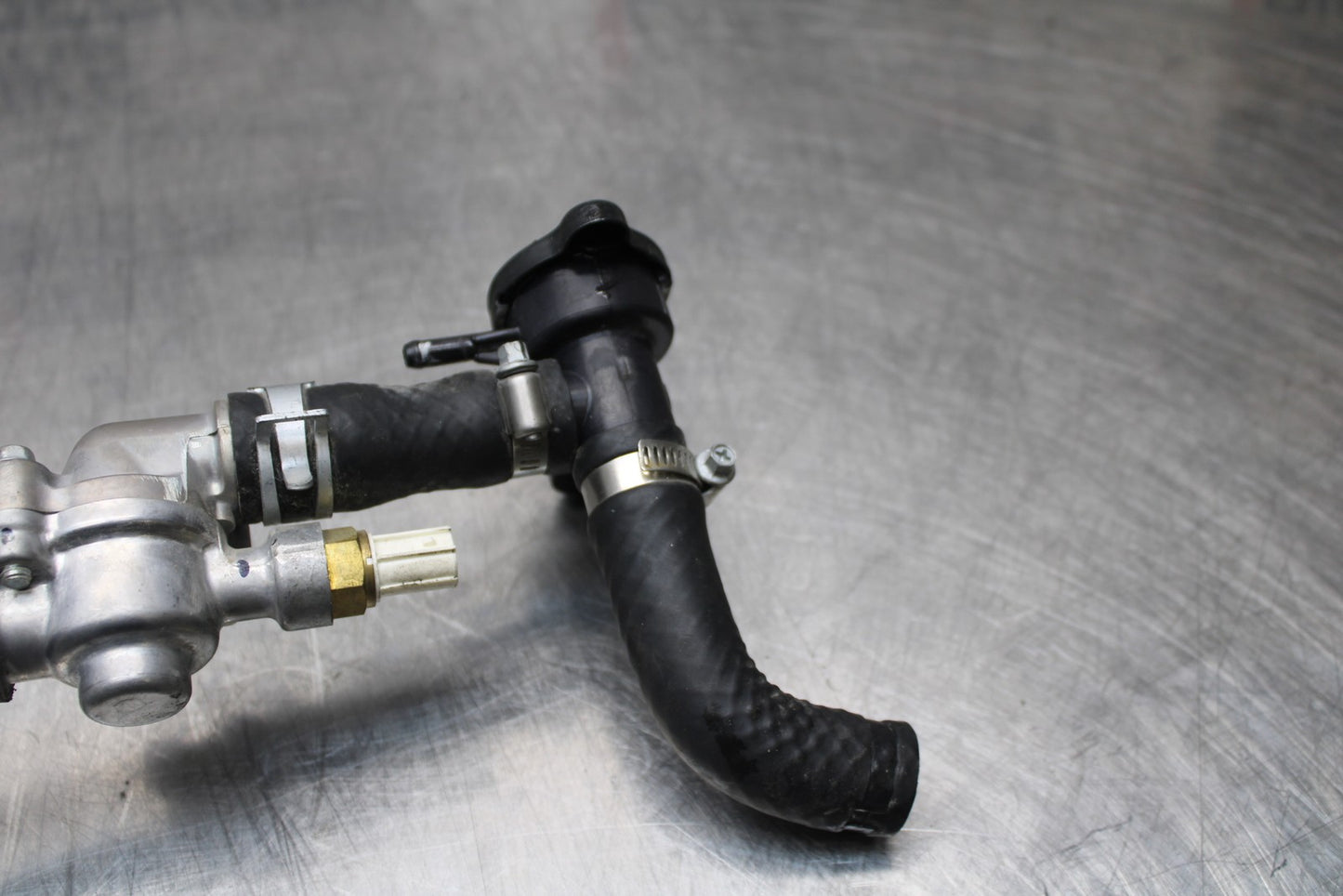 13-17 KAWASAKI NINJA 300 EX300 ABS THERMOSTAT W HOUSING ASSEMBLY BB187