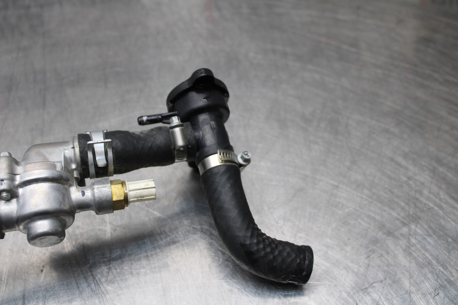 13-17 KAWASAKI NINJA 300 EX300 ABS THERMOSTAT W HOUSING ASSEMBLY BB187